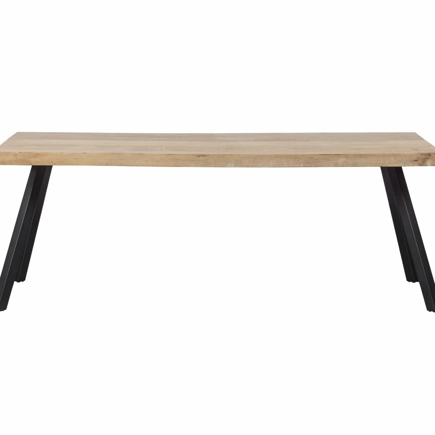 Eettafel Tablo Mangohout, met 2-standen Alkmaar poot - 180 cm - Loft24.nl