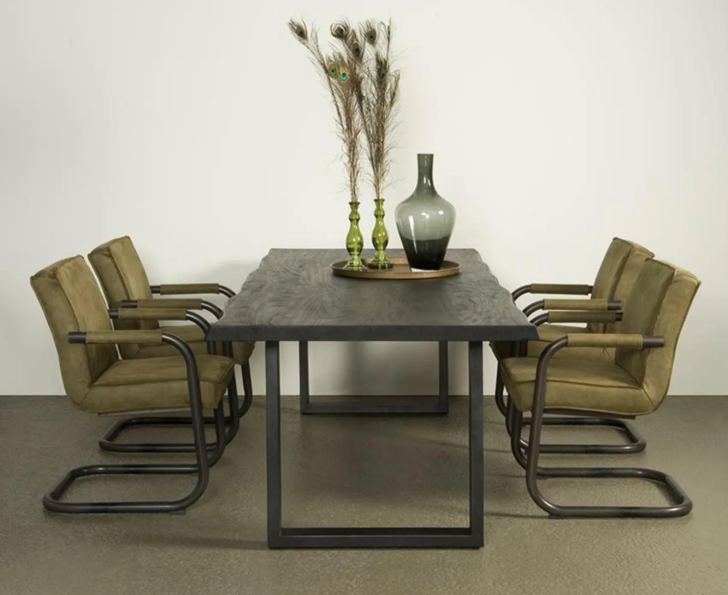 Eettafel Ultimo Zwart - 240 cm - Loft24.nl