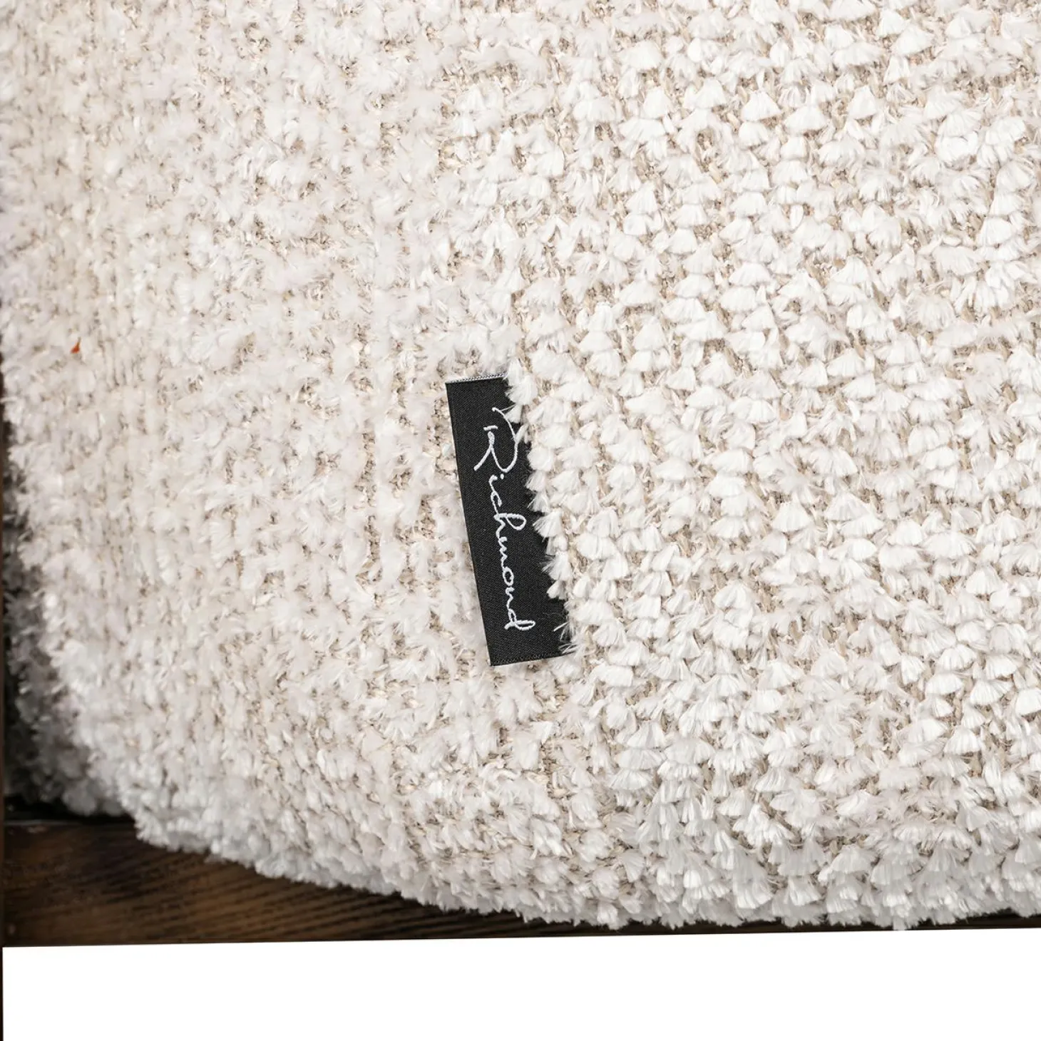 Fauteuil Arabella Chenille - Crème - Loft24.nl