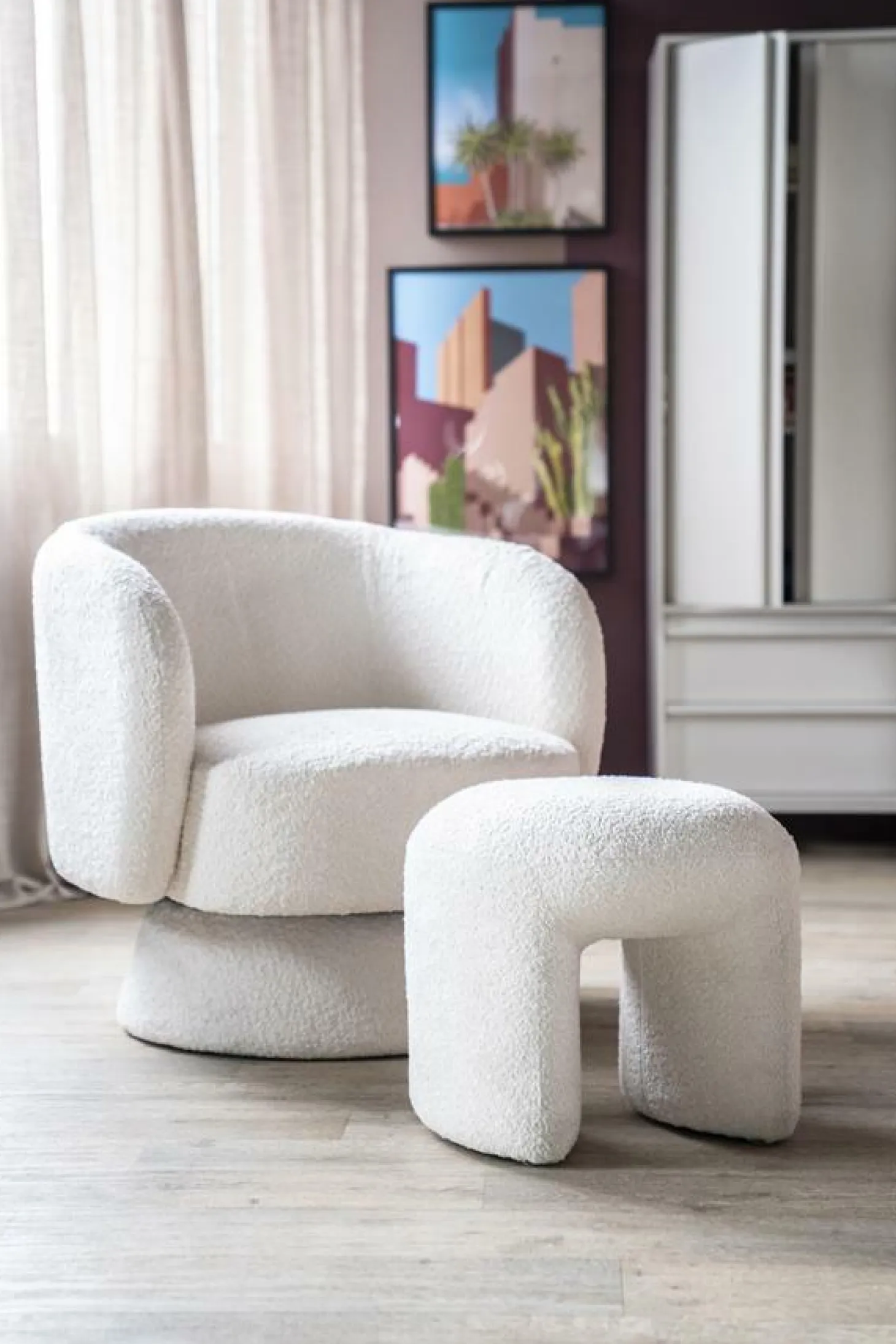 Fauteuil Balou - Beige - Loft24.nl