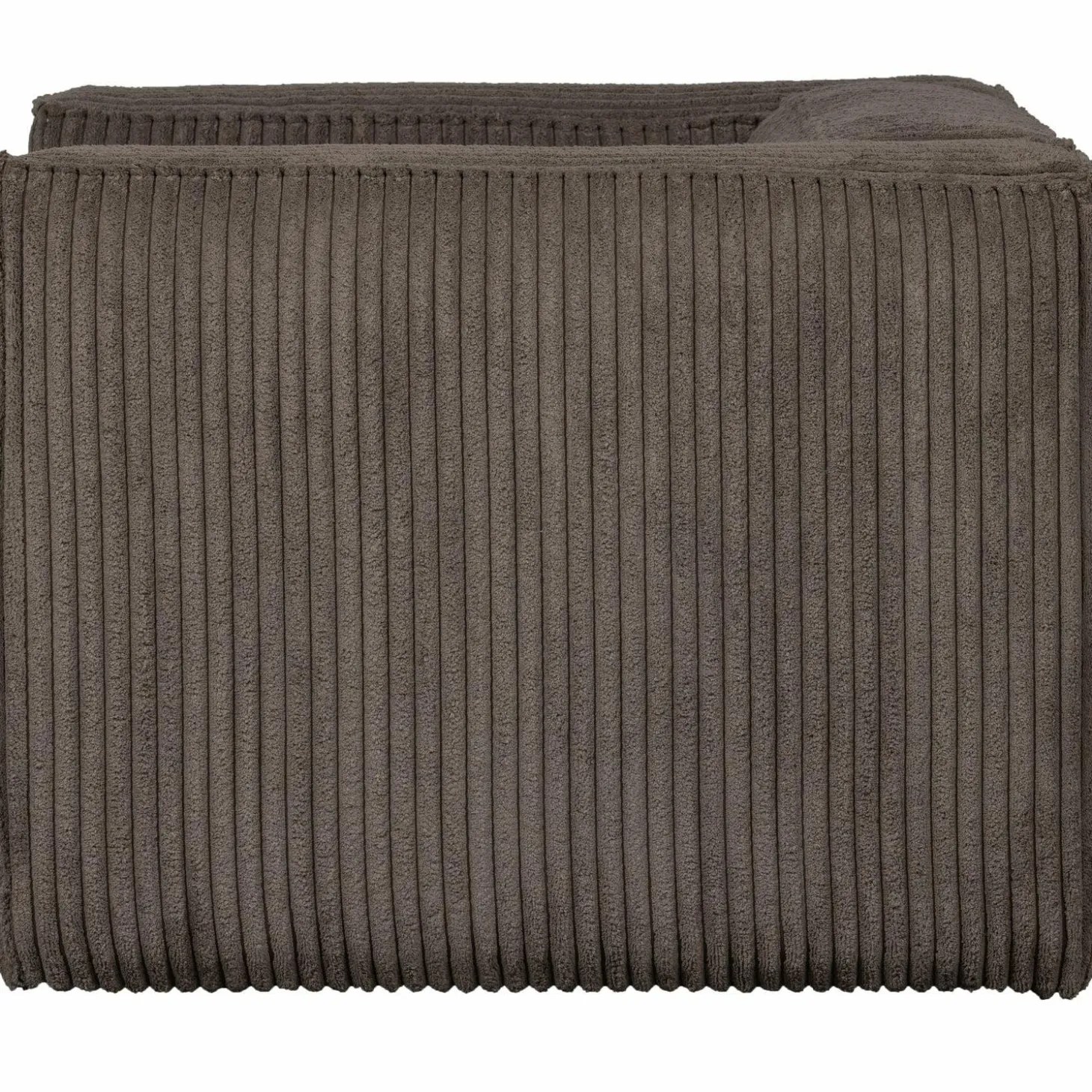 Fauteuil Bean Grove Ribstof - Mud - Loft24.nl