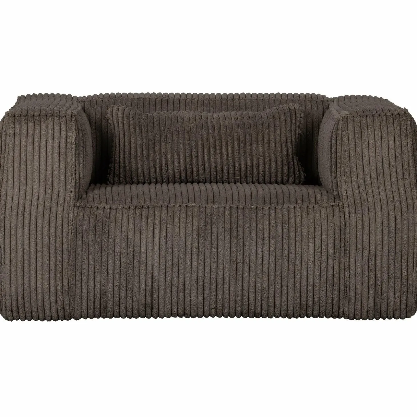 Fauteuil Bean Grove Ribstof - Mud - Loft24.nl