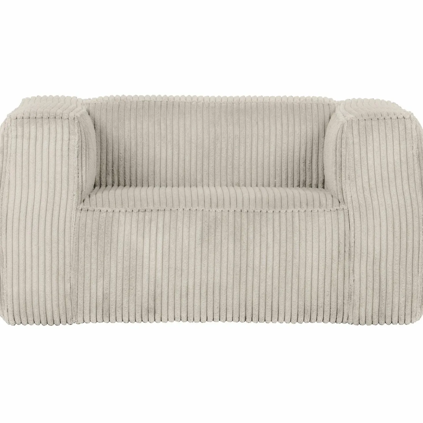 Fauteuil Bean Grove Ribstof - Naturel - Loft24.nl