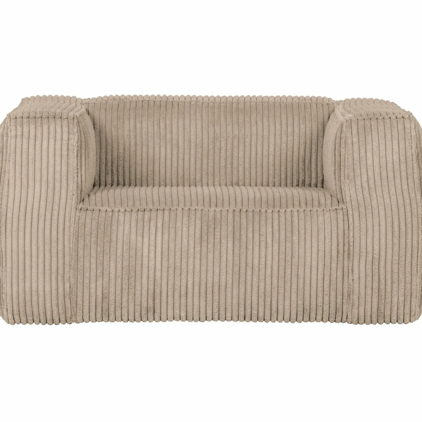 Fauteuil Bean Grove Ribstof - Travertin - Loft24.nl