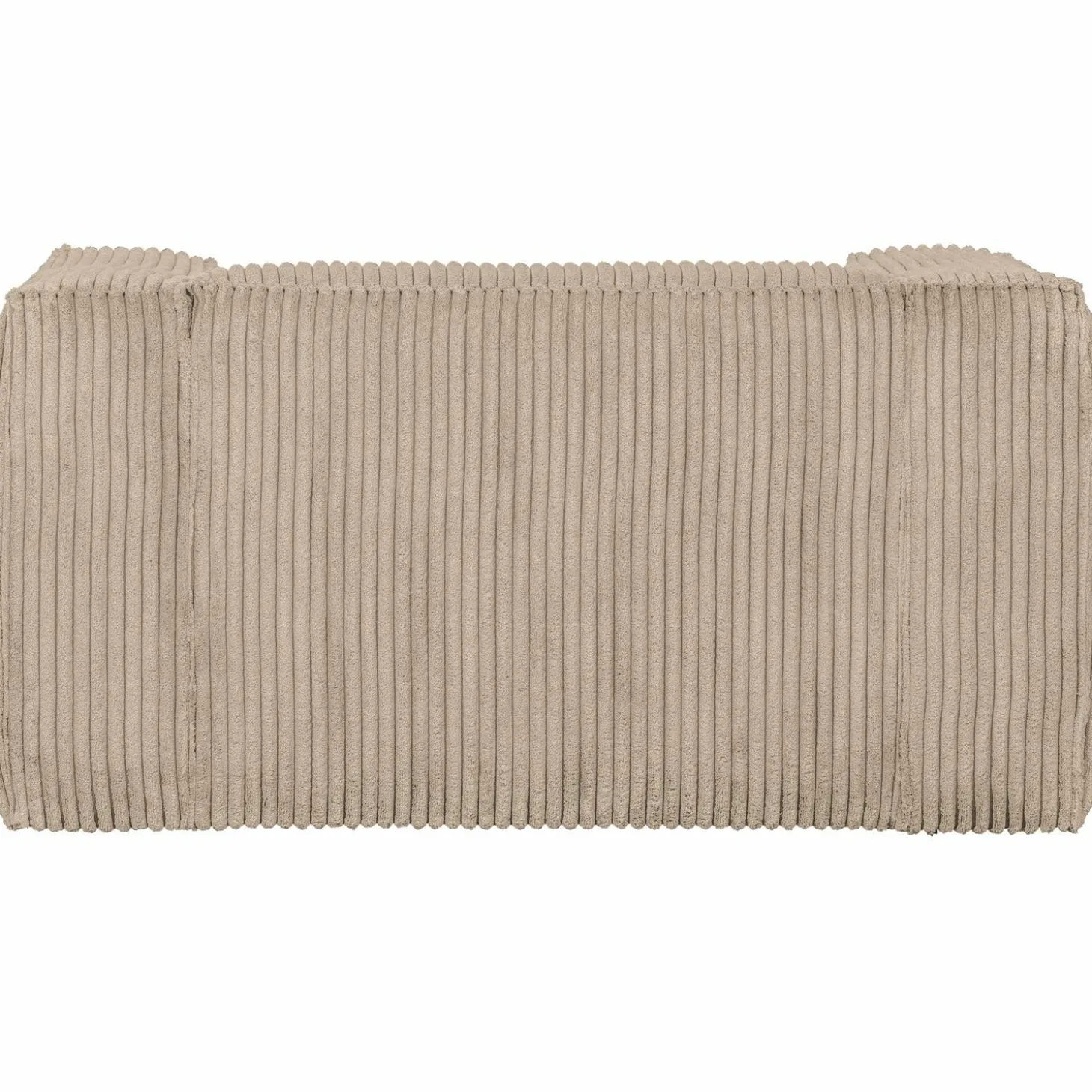 Fauteuil Bean Grove Ribstof - Travertin - Loft24.nl