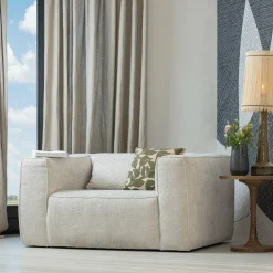 Fauteuil Bean Melange - Naturel - Loft24.nl