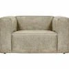 Fauteuil Bean Structure Velvet - Buttermilk - Loft24.nl