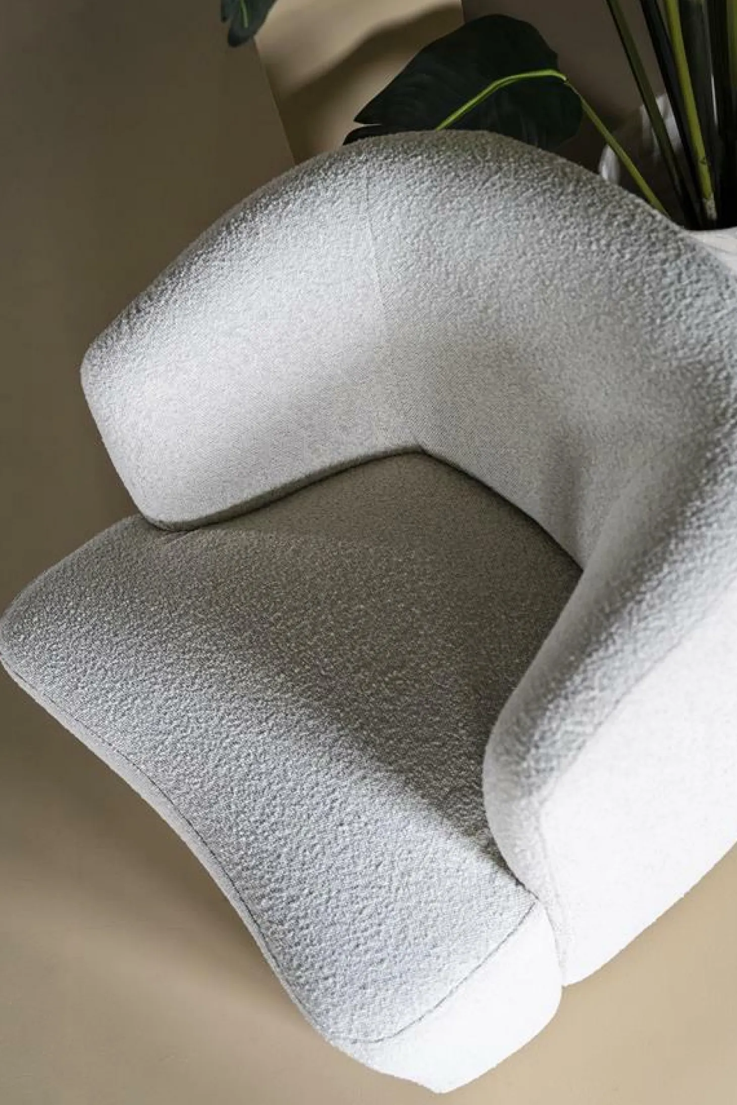 Fauteuil Charlotte Bouclé Beige - Loft24.nl