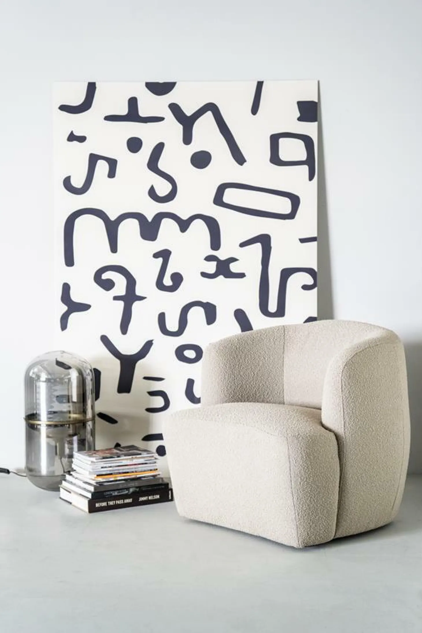 Fauteuil Charlotte Bouclé Beige - Loft24.nl