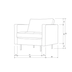 Fauteuil Classic Velvet - Pistache - Loft24.nl