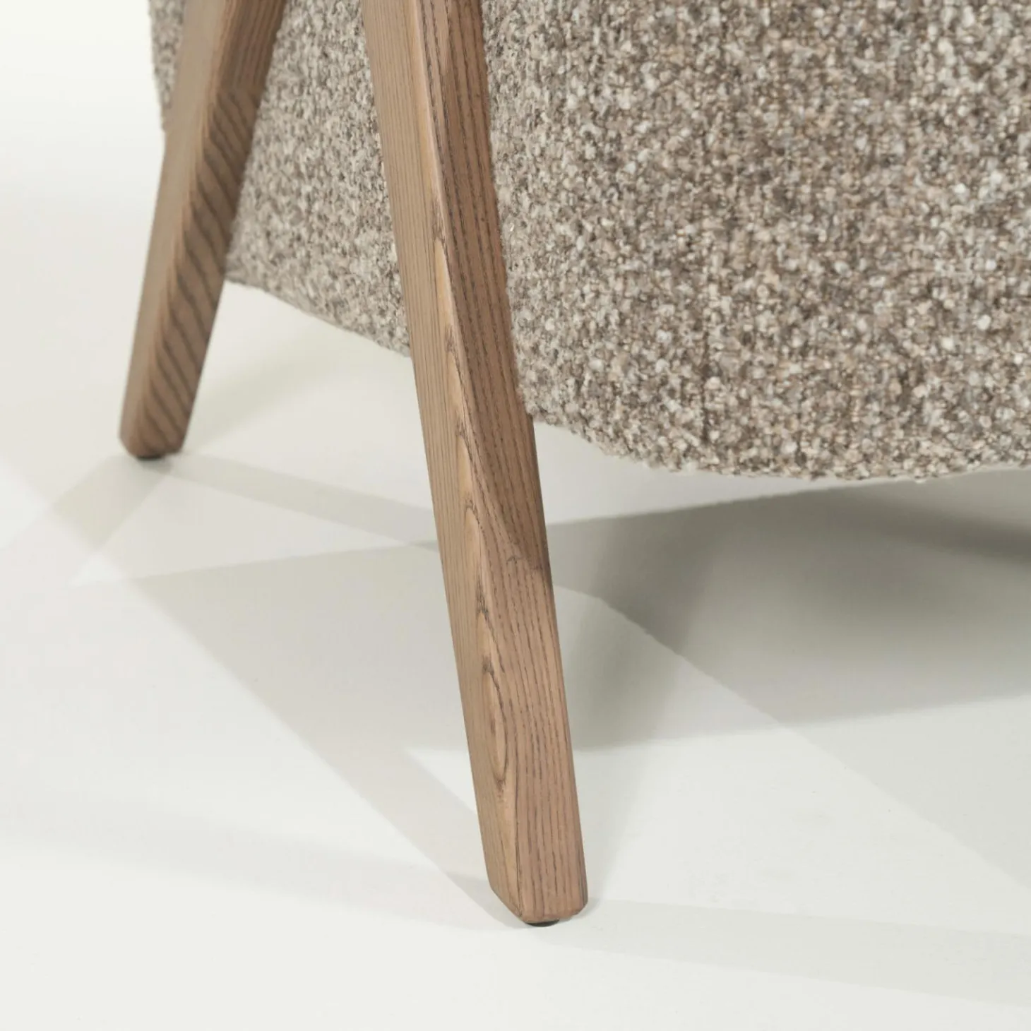 Fauteuil Francis Grove Bouclé - Beige - Loft24.nl