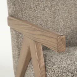Fauteuil Francis Grove Bouclé - Beige - Loft24.nl
