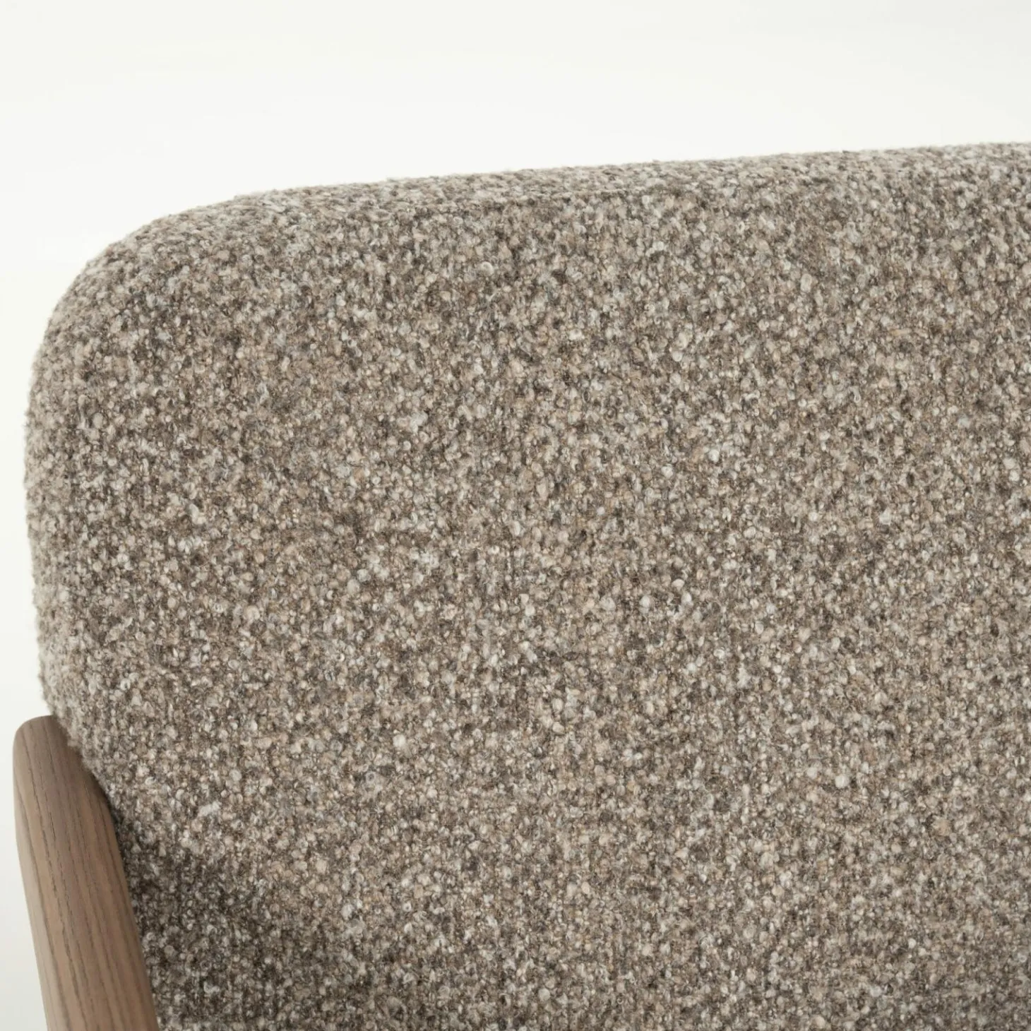 Fauteuil Francis Grove Bouclé - Beige - Loft24.nl