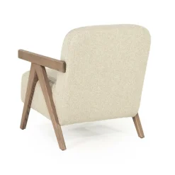 Fauteuil Francis Grove Bouclé - Beige - Loft24.nl