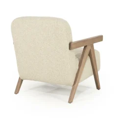 Fauteuil Francis Grove Bouclé - Beige - Loft24.nl