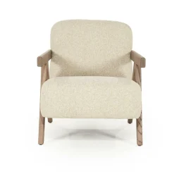 Fauteuil Francis Grove Bouclé - Beige - Loft24.nl