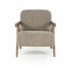 Fauteuil Francis Grove Bouclé - Taupe - Loft24.nl