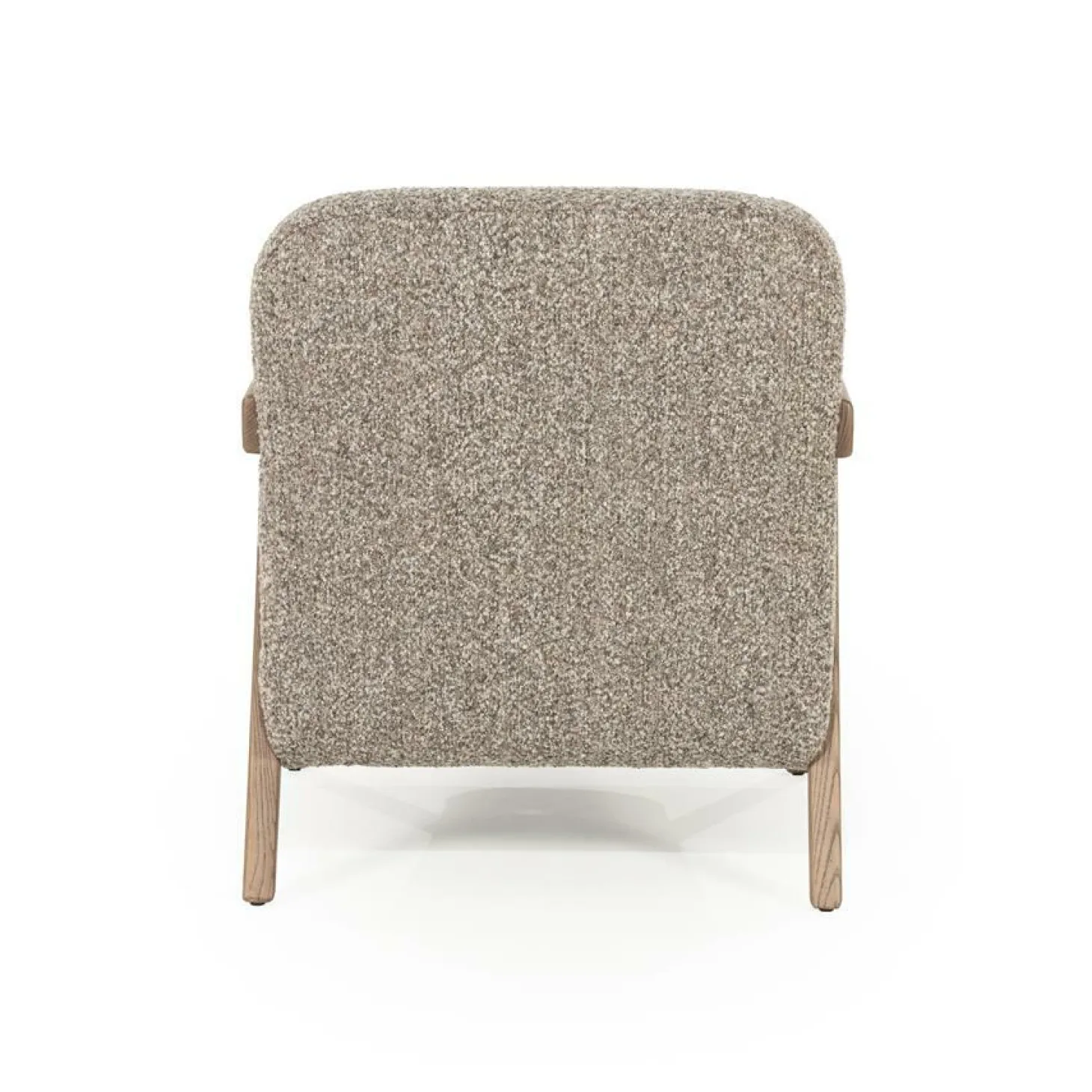 Fauteuil Francis Grove Bouclé - Taupe - Loft24.nl