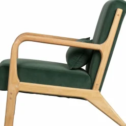 Fauteuil Mark Velvet - Groen - Loft24.nl
