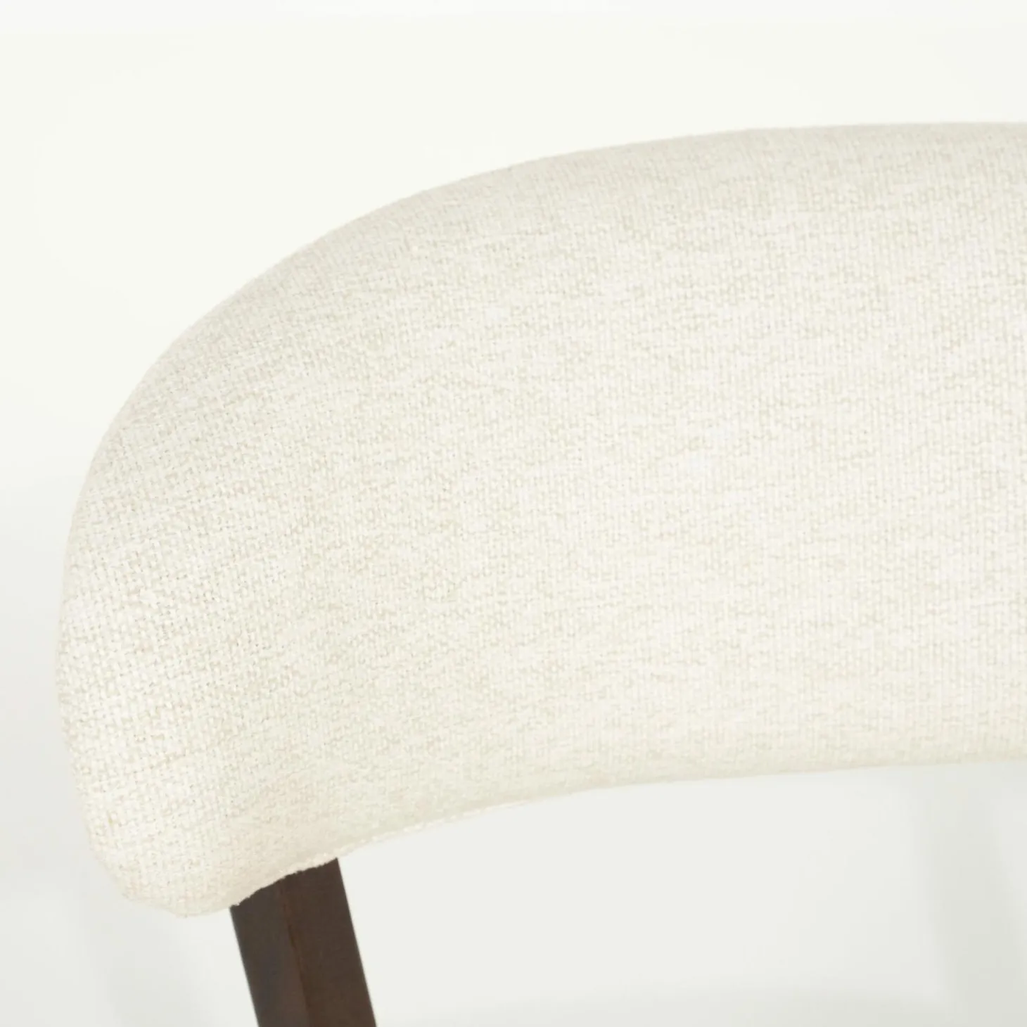 Fauteuil Mikky Eikenhout en stof Beige / Naturel - Loft24.nl