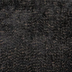 Fauteuil Milania Chenille - Zwart - Loft24.nl