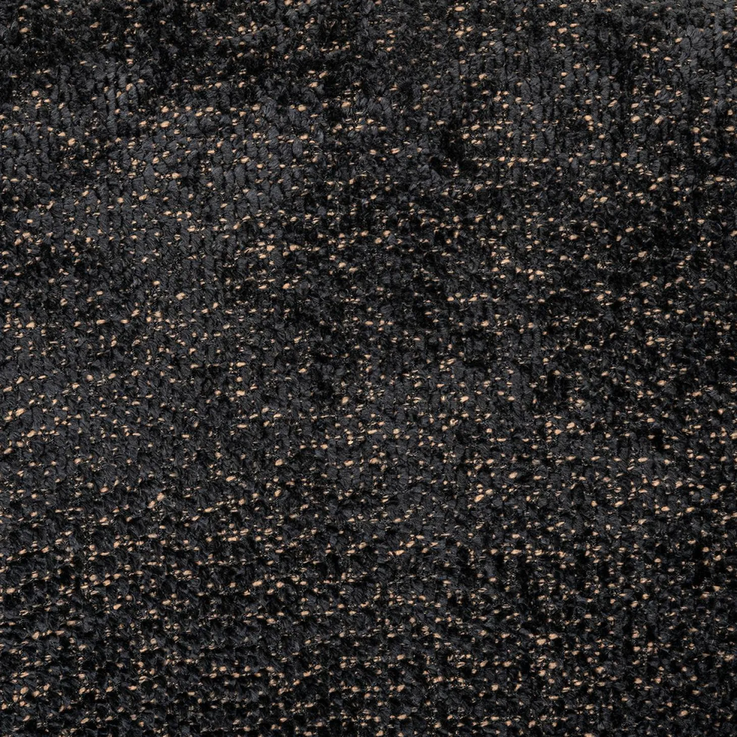 Fauteuil Milania Chenille - Zwart - Loft24.nl