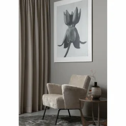 Fauteuil Muse Chenille - Naturel - Loft24.nl
