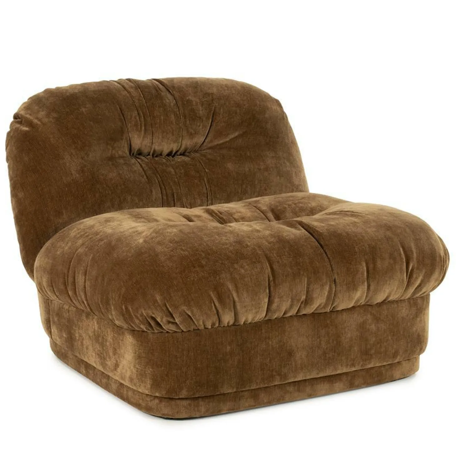 Fauteuil Nook Chenille - Mosterd - Loft24.nl
