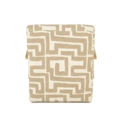 Fauteuil Olek Graffic Bouclé - Taupe - Loft24.nl