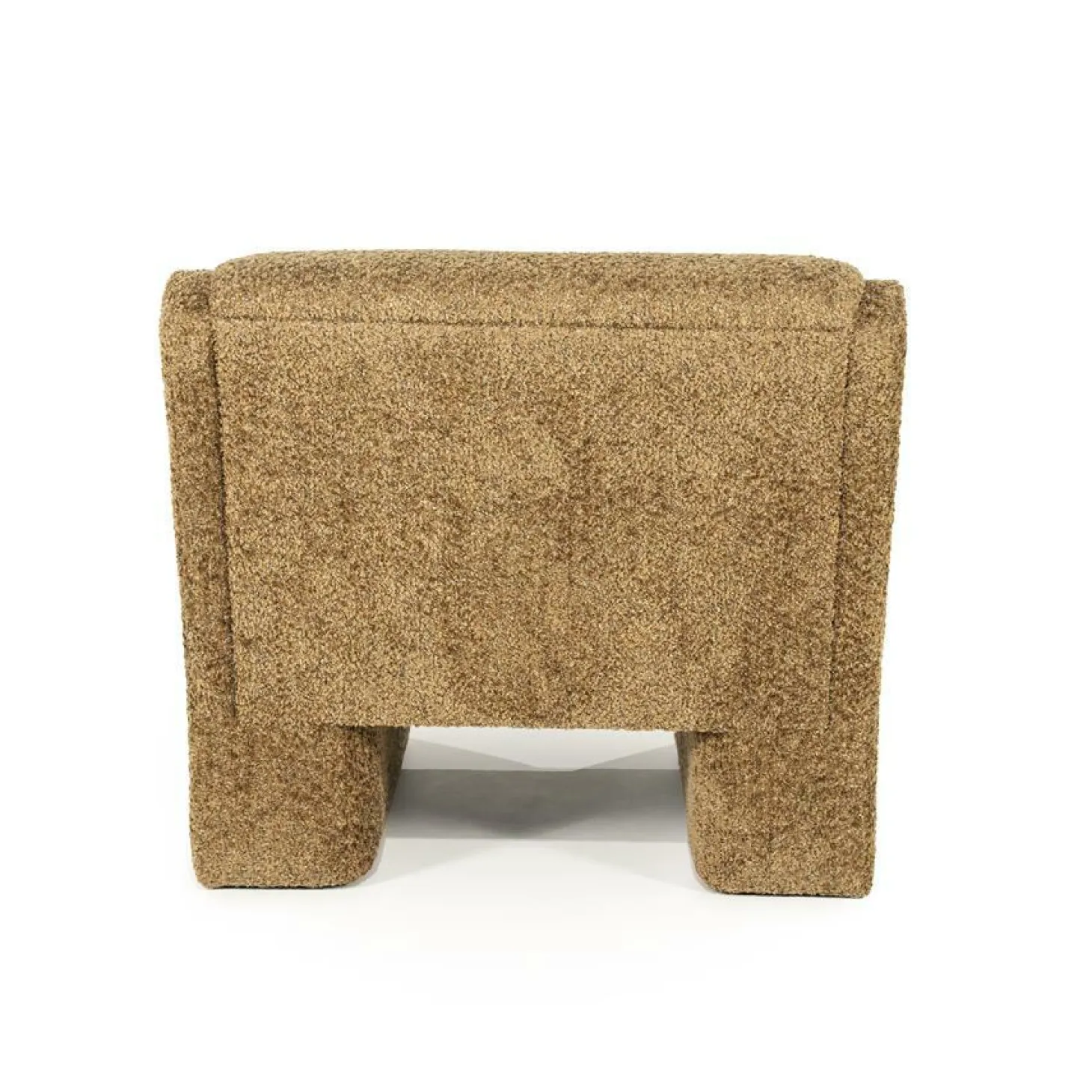 Fauteuil Omla Fluffy - Mosterd - Loft24.nl