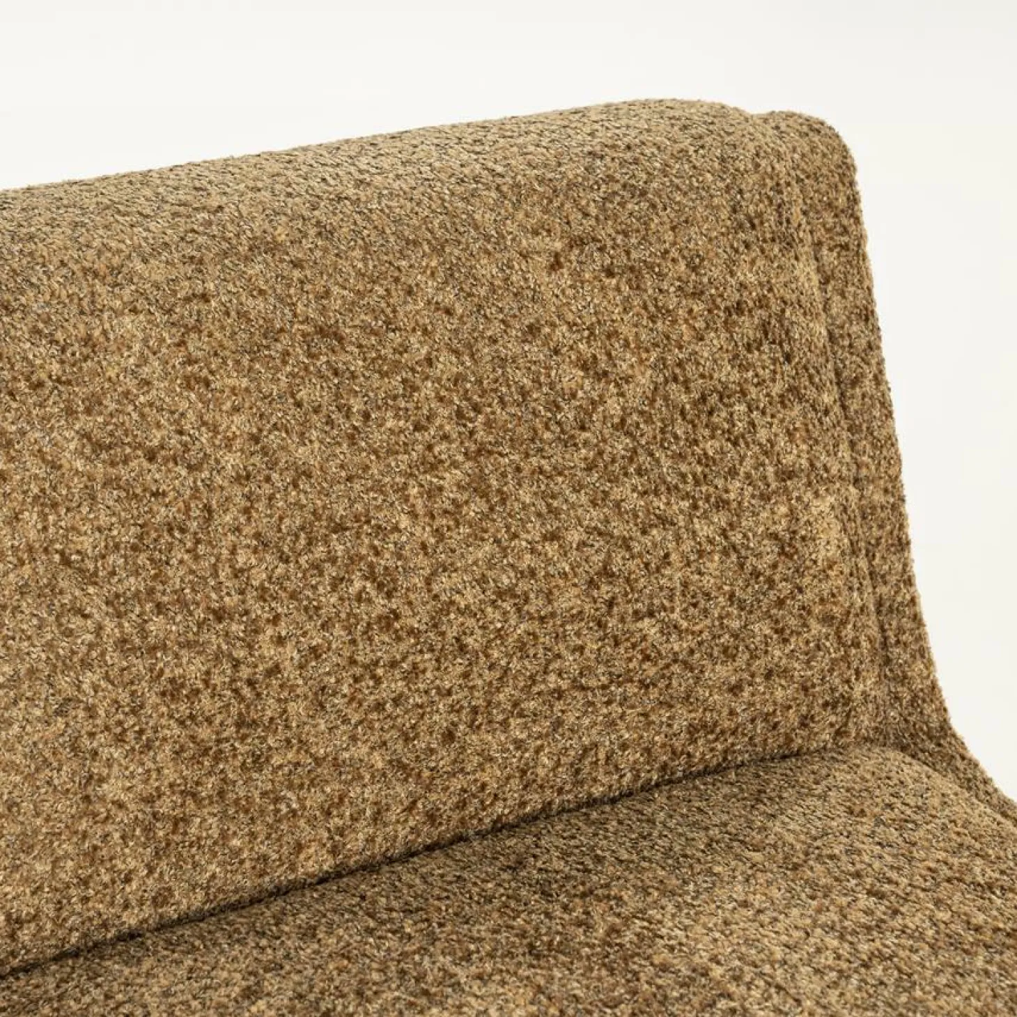 Fauteuil Omla Fluffy - Mosterd - Loft24.nl