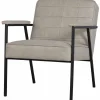 Fauteuil Patchwork PU - Naturel - Loft24.nl