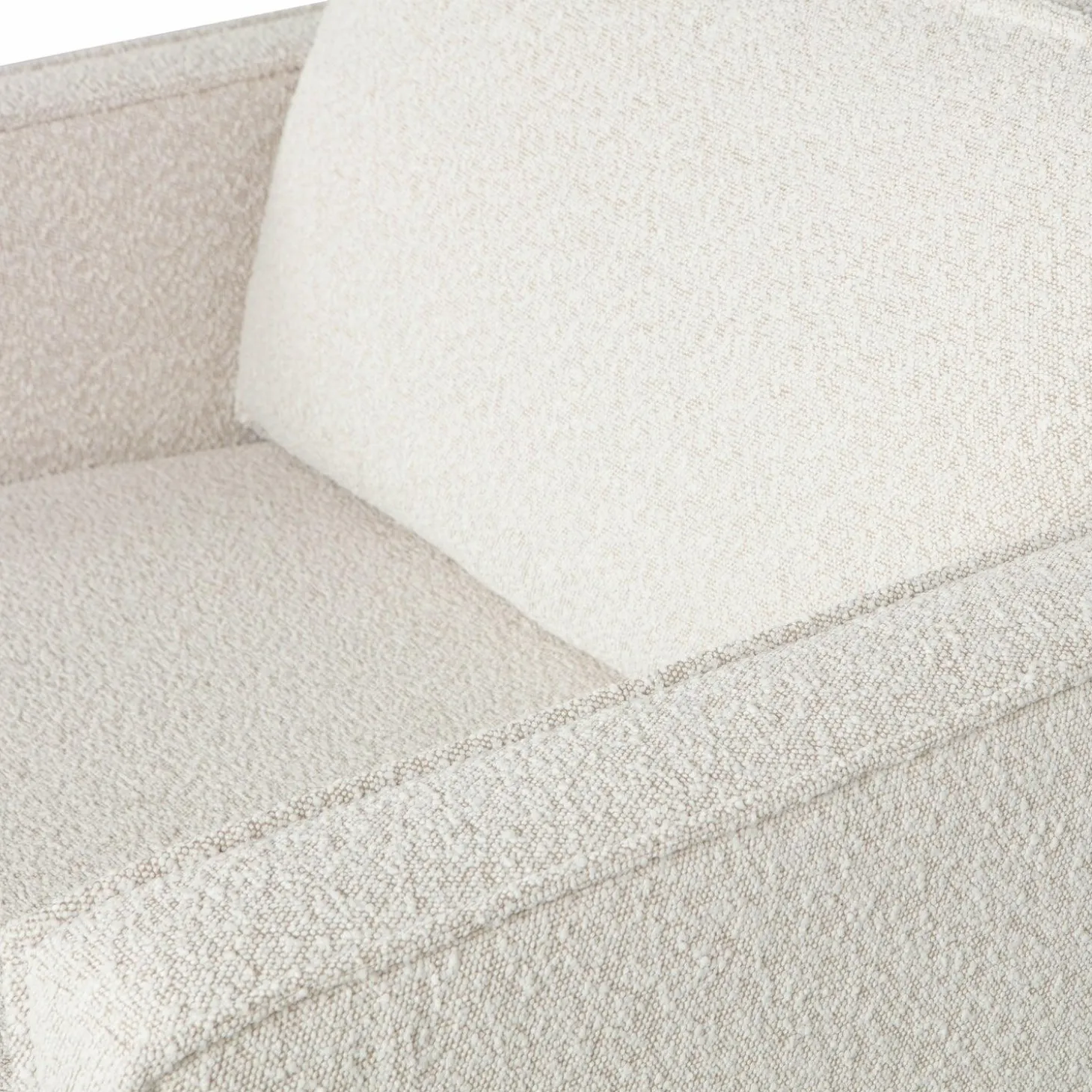 Fauteuil Rodeo Bouclé - Naturel - Loft24.nl
