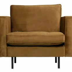 Fauteuil Rodeo Classic Velvet - Honing Geel - Loft24.nl