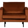 Fauteuil Rodeo Velvet - Roest - Loft24.nl