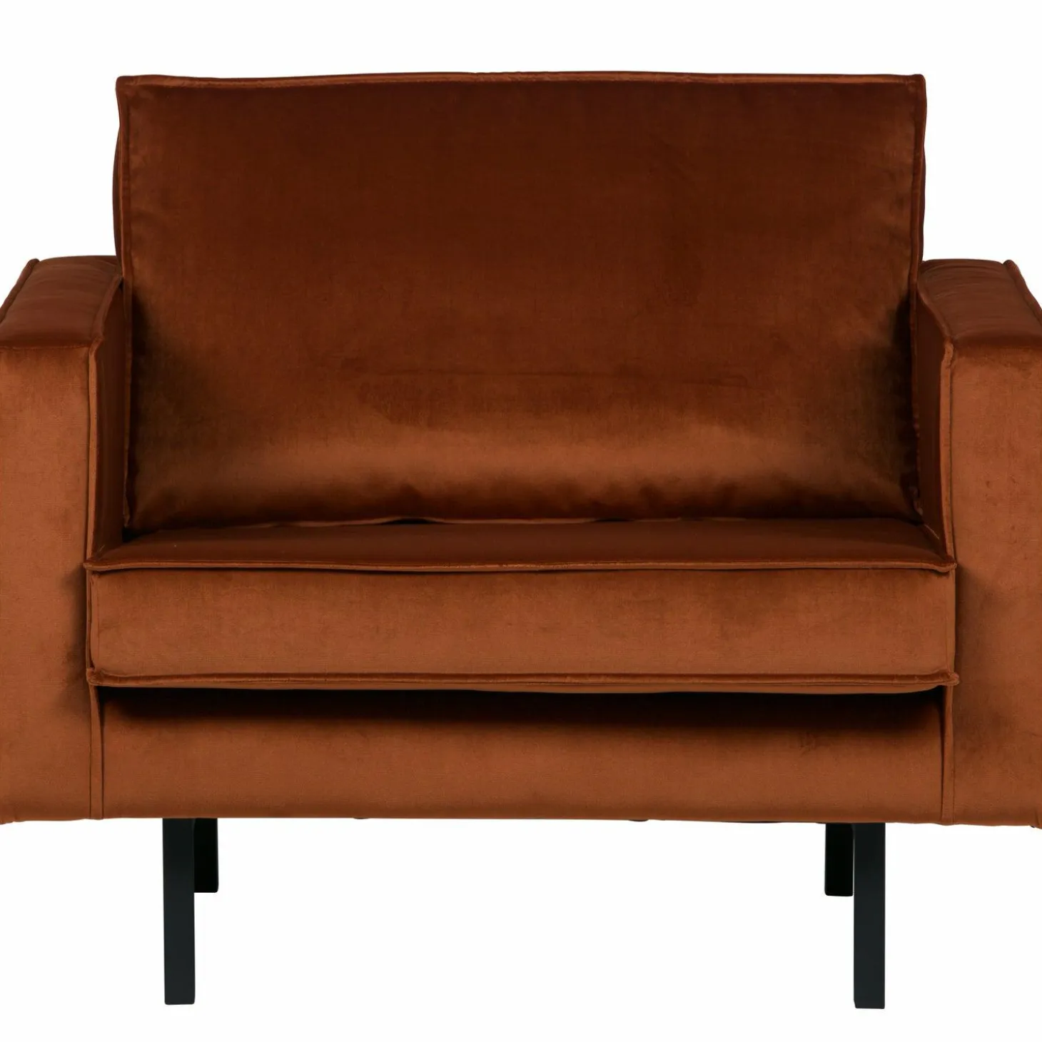 Fauteuil Rodeo Velvet - Roest - Loft24.nl