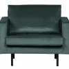 Fauteuil Rodeo Velvet - Teal - Loft24.nl