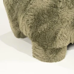 Fauteuil Samson Fluffy - Groen - Loft24.nl