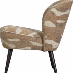 Fauteuil Sara Geweven - Camouflage Groen - Loft24.nl