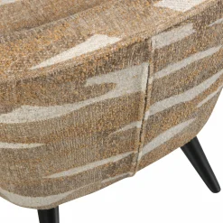 Fauteuil Sara Geweven - Camouflage Groen - Loft24.nl