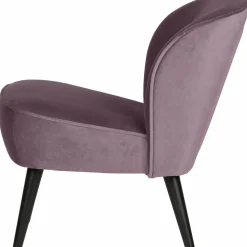 Fauteuil Sara Velvet - Lilla - Loft24.nl