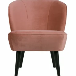 Fauteuil Sara Velvet - Oud Roze - Loft24.nl