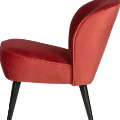 Fauteuil Sara Velvet - Raspberry - Loft24.nl