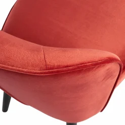 Fauteuil Sara Velvet - Raspberry - Loft24.nl