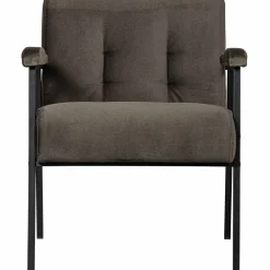 Fauteuil Scott Velvet - Warm Groen - Loft24.nl