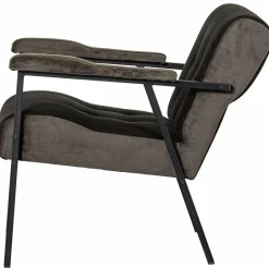 Fauteuil Scott Velvet - Warm Groen - Loft24.nl