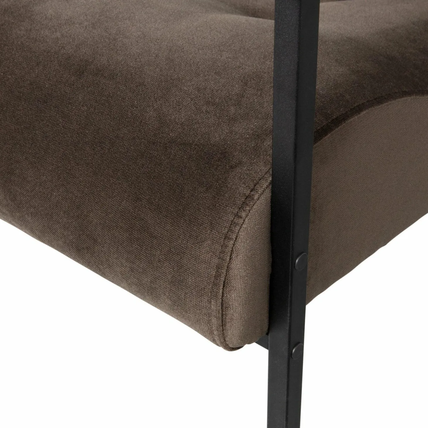 Fauteuil Scott Velvet - Warm Groen - Loft24.nl