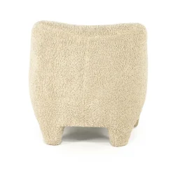 Fauteuil Shaun Sheep stof - Taupe - Loft24.nl