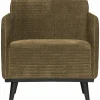 Fauteuil Statement met armleuning Ribstof - Rock - Loft24.nl