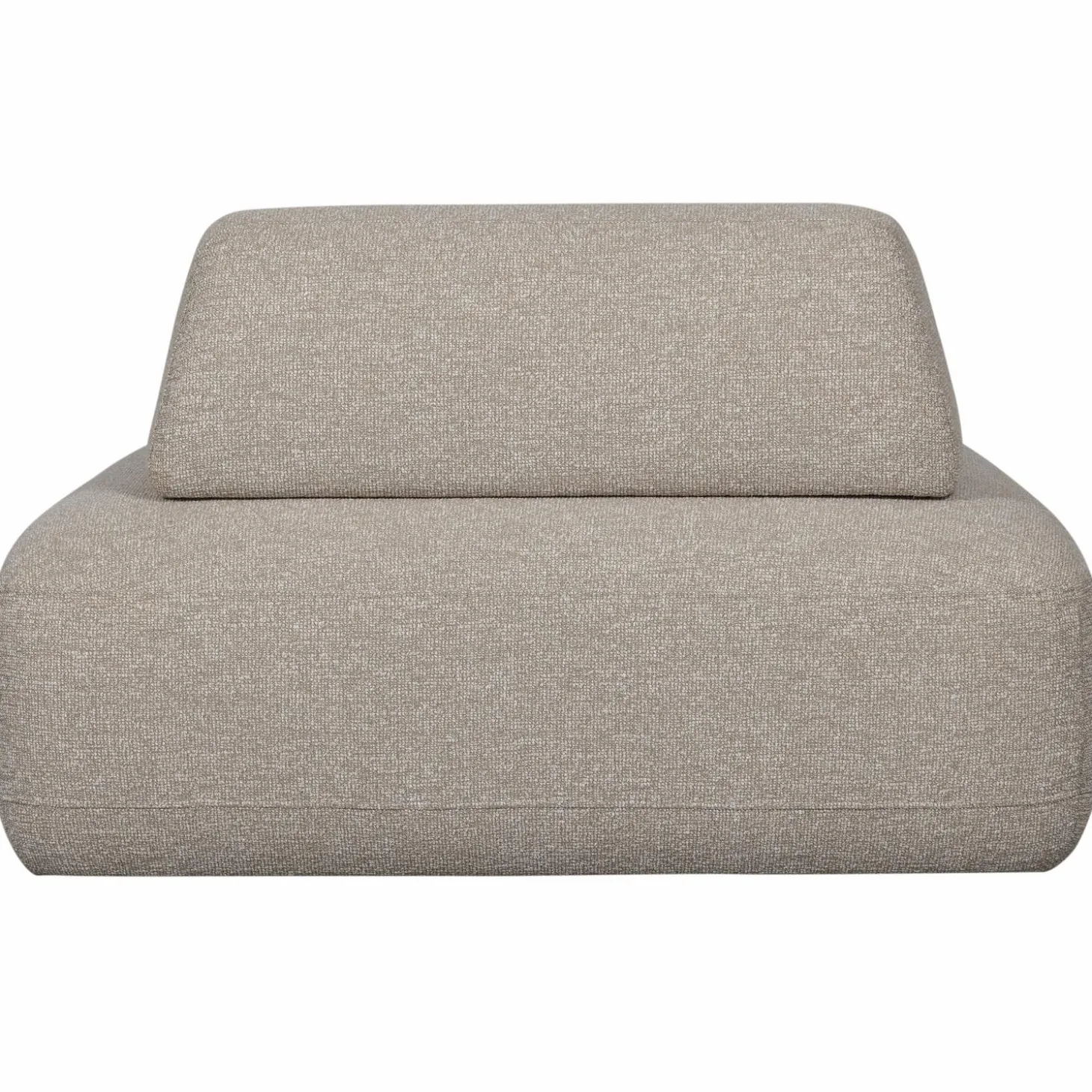 Fauteuil Sterck met verplaatsbare Rugleuning - Naturel - Loft24.nl